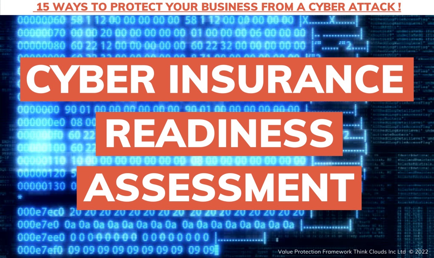 Cyber insurance readiness assessment